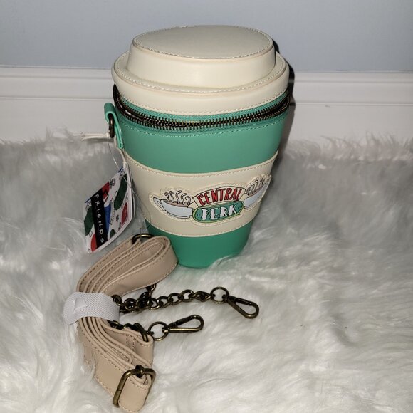 Loungefly FRIENDS Central Perk Coffee Cup Crossbody Bag - Picture 3 of 6
